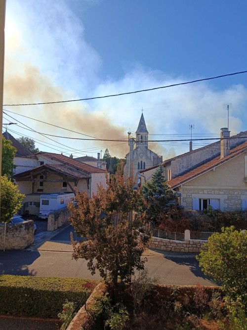 Incendie sur la commune – photo 2